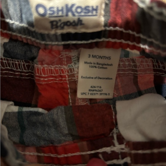 OshKosh B’gosh‎ Infant Boys Cargo Shorts 3M - Picture 3 of 4